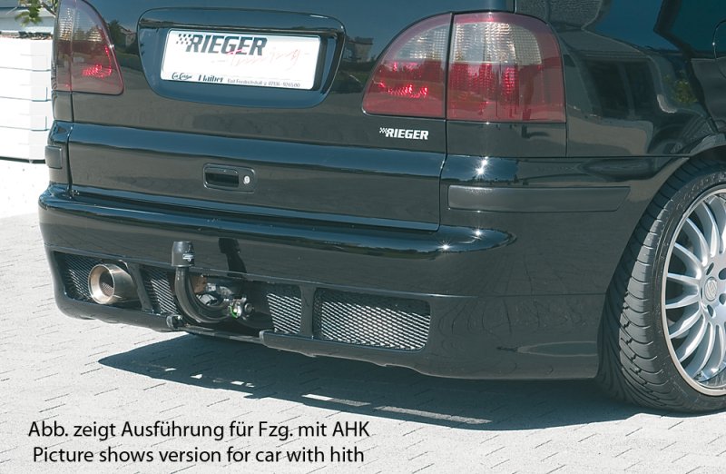 Rieger Heckschürzenansatz VW Sharan (7M) 03.00- (ab Facelift) - 54106
