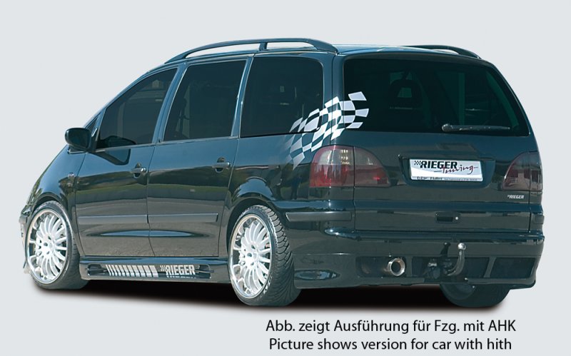 Rieger Heckschürzenansatz VW Sharan (7M) 03.00- (ab Facelift) - 54106