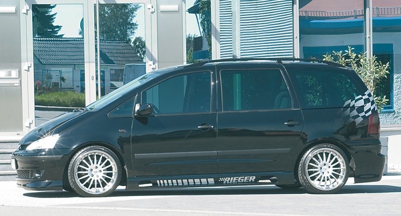 Rieger Heckschürzenansatz VW Sharan (7M) 03.00- (ab Facelift) - 54106