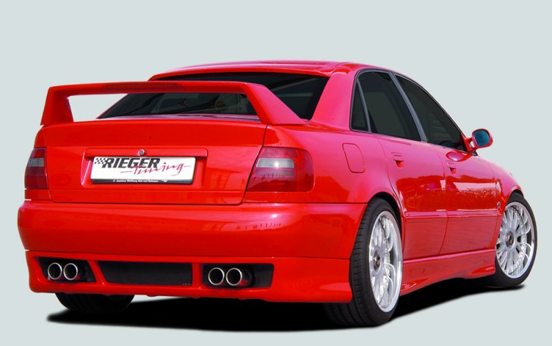 Rieger Heckansatz RS-Four-Look Audi A4 (B5) 11.94-98 - 55036