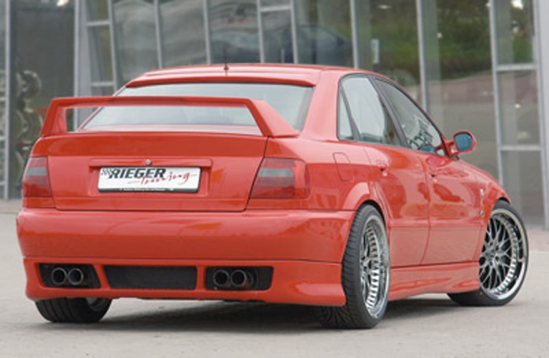Rieger Heckansatz RS-Four-Look Audi A4 (B5) 11.94-98 - 55036