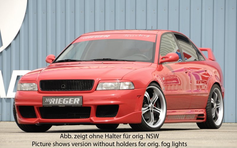 Rieger Spoilerstoßstange RS-Four-Look Audi A4 (B5) 11.94-98 - 55072