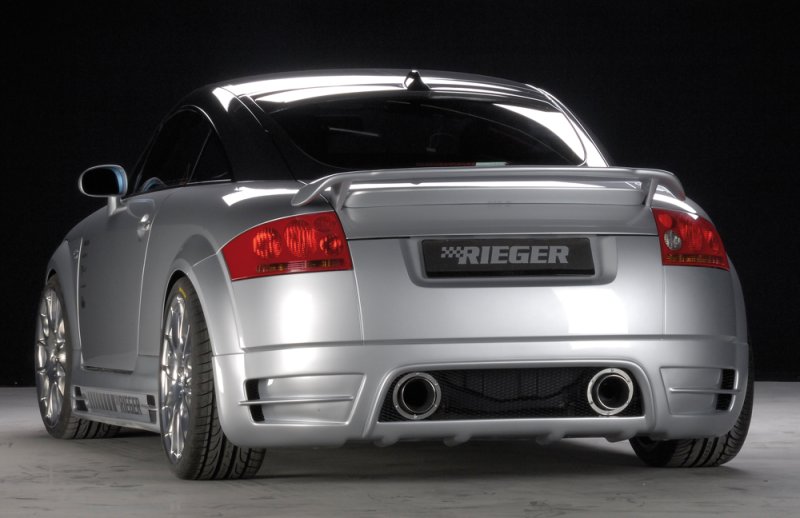 Rieger Heckschürzenansatz neues Design Audi TT (8N) 98-03 - 55115