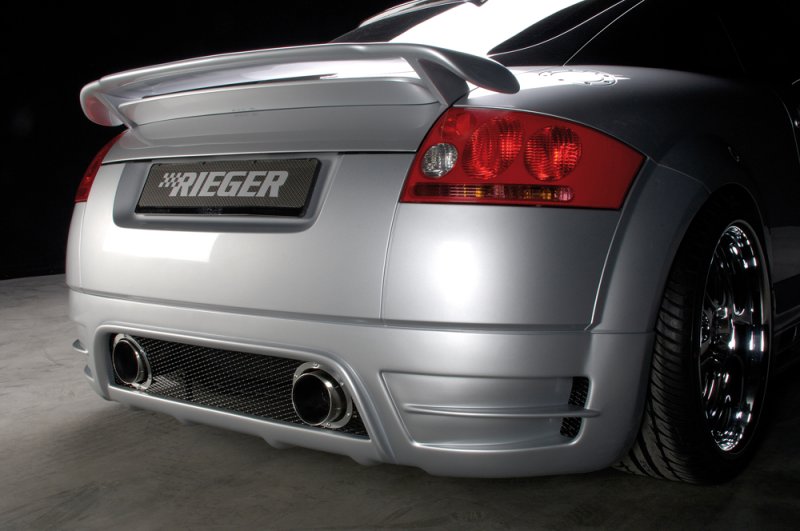 Rieger Heckschürzenansatz neues Design Audi TT (8N) 98-03 - 55115