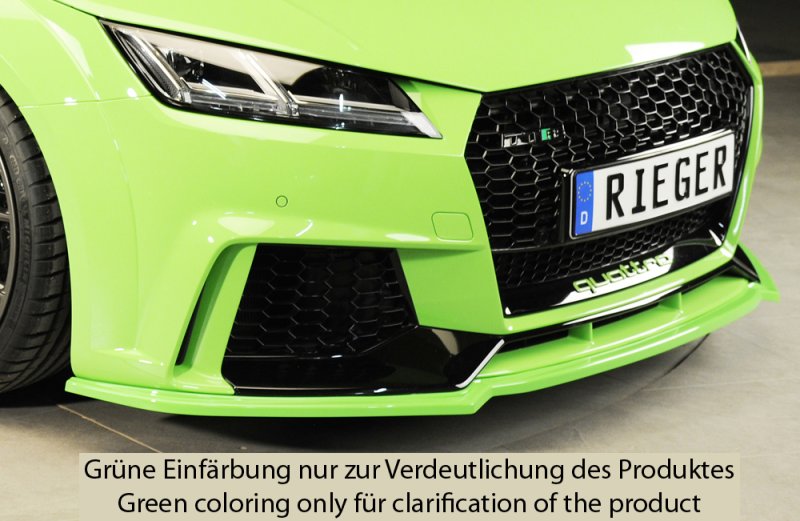 Rieger Spoilerschwert Audi TT RS (8J/8J1-FV/8S) 05.16-08.18 (bis Facelift) - 55176