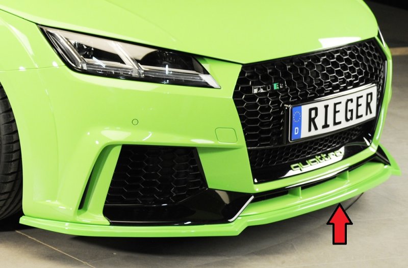 Rieger Spoilerschwert Audi TT RS (8J/8J1-FV/8S) 05.16-08.18 (bis Facelift) - 55176