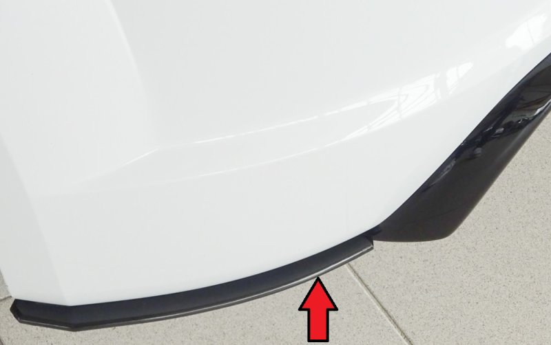 Rieger Heckschürzenansatz seitlich links Audi TT (8J-FV/8S) 07.14-08.18 (bis Facelift) - 55177