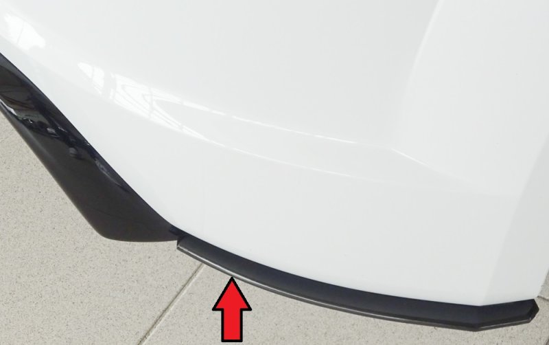 Rieger Heckschürzenansatz seitlich rechts Audi TT (8J-FV/8S) 07.14-08.18 (bis Facelift) - 55178