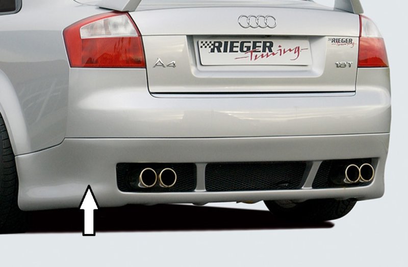 Rieger Heckschürzenansatz Audi A4 (8E) Typ B6 11.00-10.04 - 55206