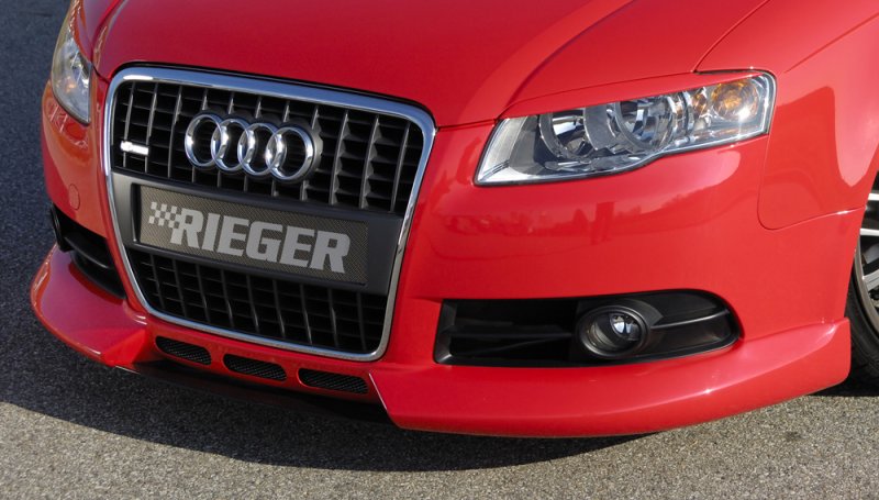 Rieger Spoilerlippe Audi A4 (8E) Typ B7 11.04- (ab Facelift) - 55230