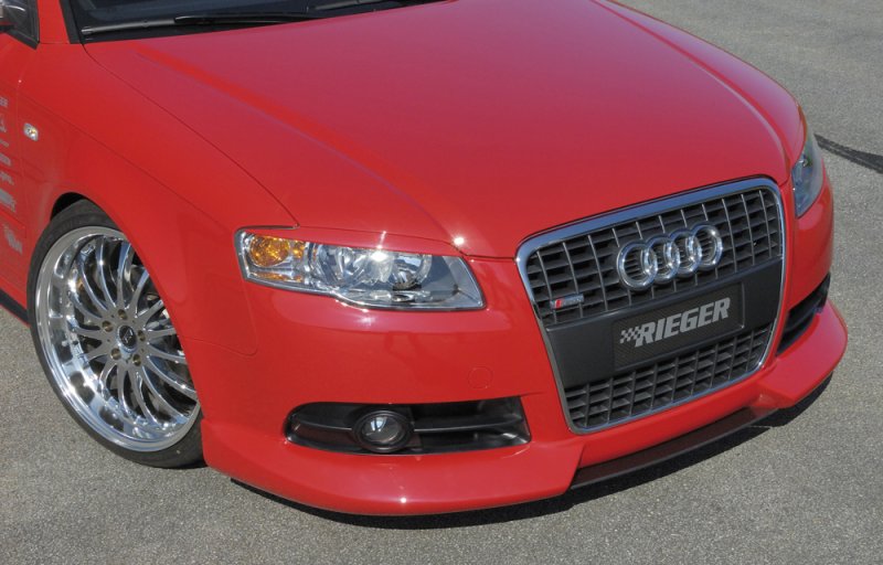 Rieger Spoilerlippe Audi A4 (8E) Typ B7 11.04- (ab Facelift) - 55232
