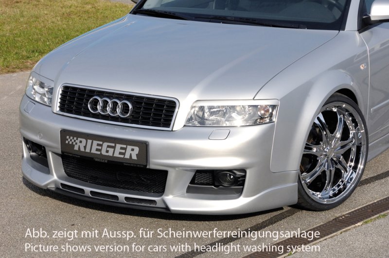 Rieger Spoilerstoßstange neues Design Audi A4 (8E) Typ B6 11.00-10.04 - 55235