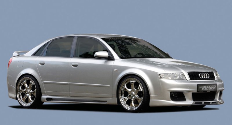 Rieger Spoilerstoßstange neues Design Audi A4 (8E) Typ B6 11.00-10.04 - 55237