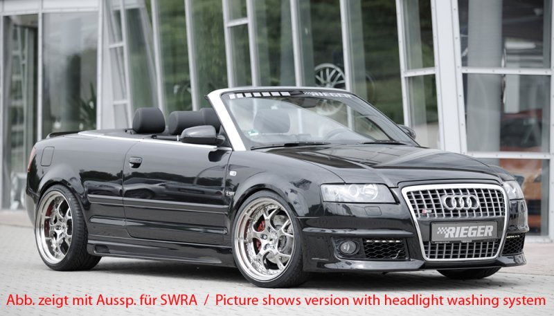 Rieger Spoilerstoßstange Audi A4 (8H) 04.02-12.05 (bis Facelift) - 55260