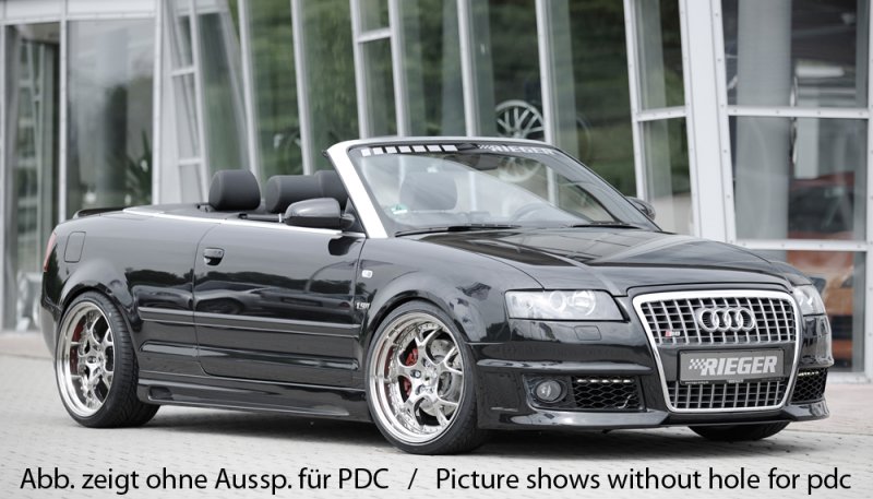 Rieger Spoilerstoßstange Audi A4 (8H) 04.02-12.05 (bis Facelift) - 55261