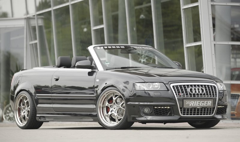Rieger Spoilerstoßstange Audi A4 (8H) 04.02-12.05 (bis Facelift) - 55262