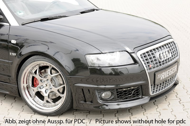 Rieger Spoilerstoßstange Audi A4 (8H) 04.02-12.05 (bis Facelift) - 55263