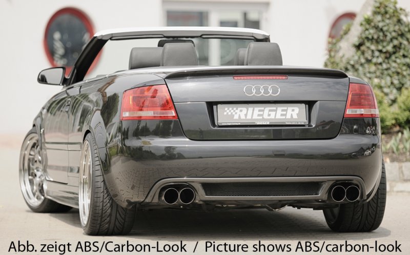 Rieger Heckeinsatz Audi A4 (8H) 01.06- (ab Facelift) - 55270