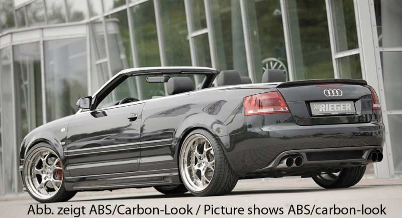 Rieger Heckeinsatz Audi A4 (8H) 01.06- (ab Facelift) - 55270