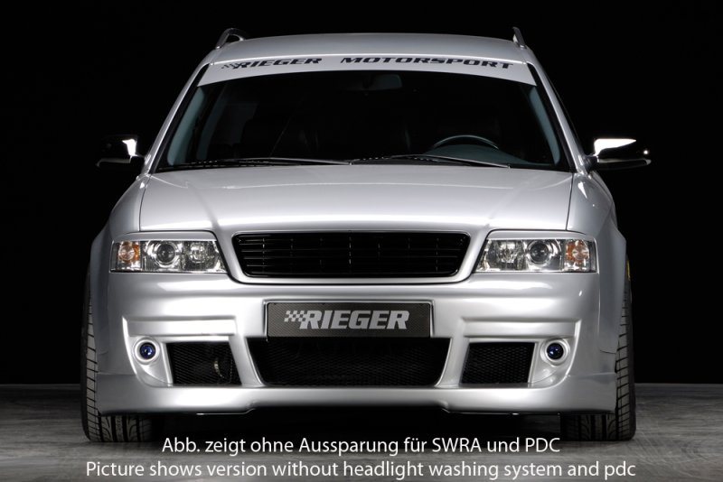 Rieger Spoilerstoßstange S6-Look Audi A6 (4B) 07.01- (ab Facelift) - 55313