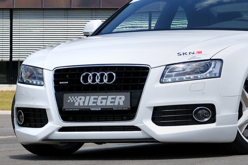 Rieger Spoilerlippe Audi A5 (B8/B81) 06.07-07.11 (bis Facelift) - 55406