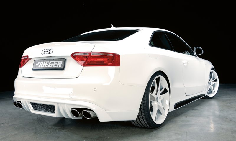 Rieger Heckschürzenansatz Audi A5 (B8/B81) 06.07-07.11 (bis Facelift) - 55408