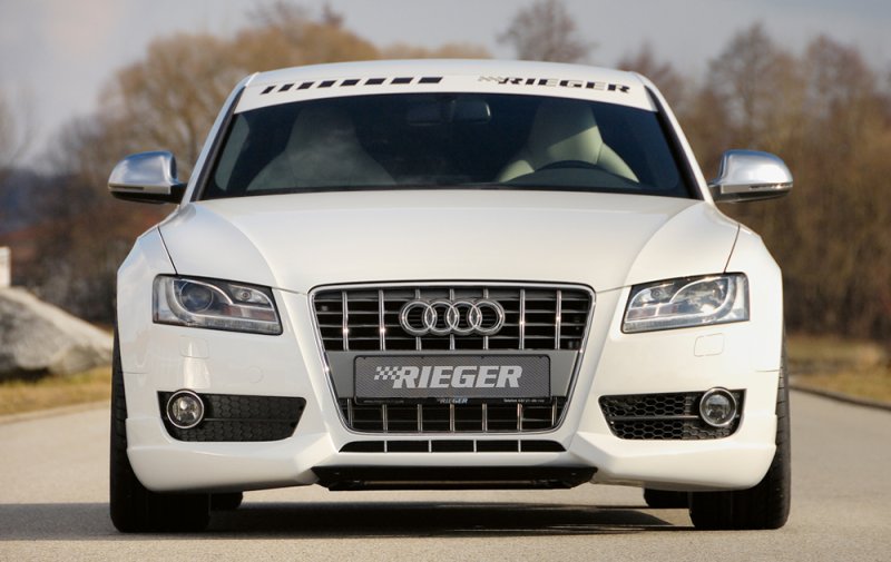 Rieger Spoilerlippe Audi A5 (B8/B81) 06.07-07.11 (bis Facelift) - 55411