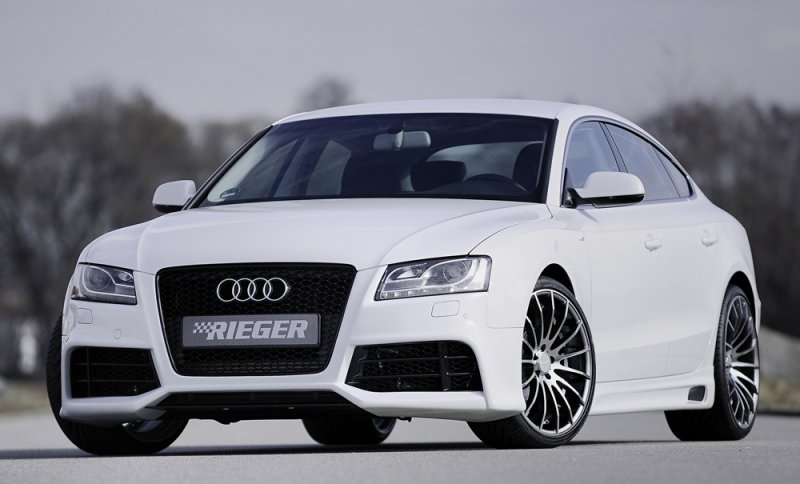 Rieger Seitenschweller Audi A5 (B8/B81) 06.07-07.11 (bis Facelift) - 55423