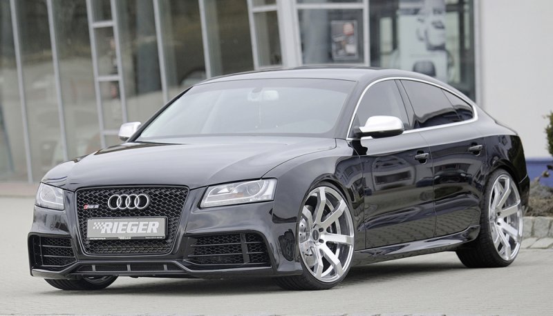 Rieger Spoilerstoßstange Audi A5 (B8/B81) 06.07-07.11 (bis Facelift) - 55432