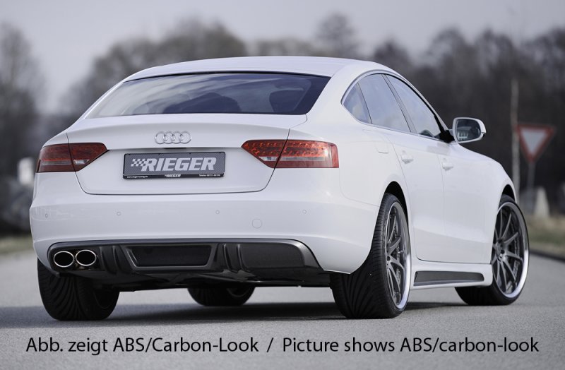 Rieger Heckeinsatz Audi A5 (B8/B81) 06.07-07.11 (bis Facelift) - 55436
