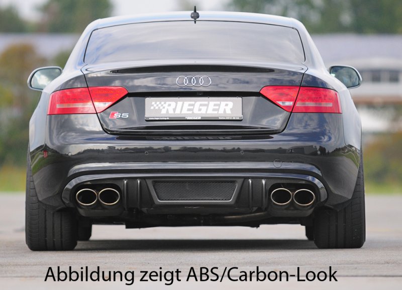 Rieger Heckeinsatz Audi A5 (B8/B81) 06.07-07.11 (bis Facelift) - 55442