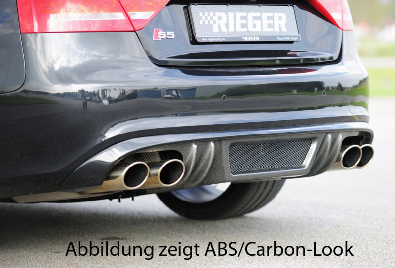 Rieger Heckeinsatz Audi A5 (B8/B81) 06.07-07.11 (bis Facelift) - 55442