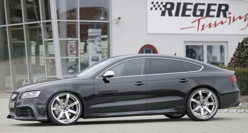 Rieger Seitenschweller Audi A5 (B8/B81) 06.07-07.11 (bis Facelift) - 55450