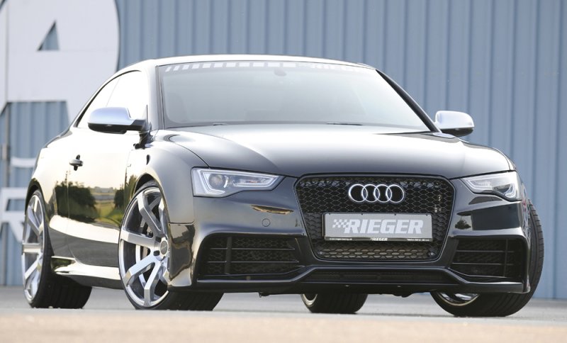 Rieger Spoilerstoßstange Audi A5 (B8/B81) 10.11-06.16 (ab Facelift) - 55462
