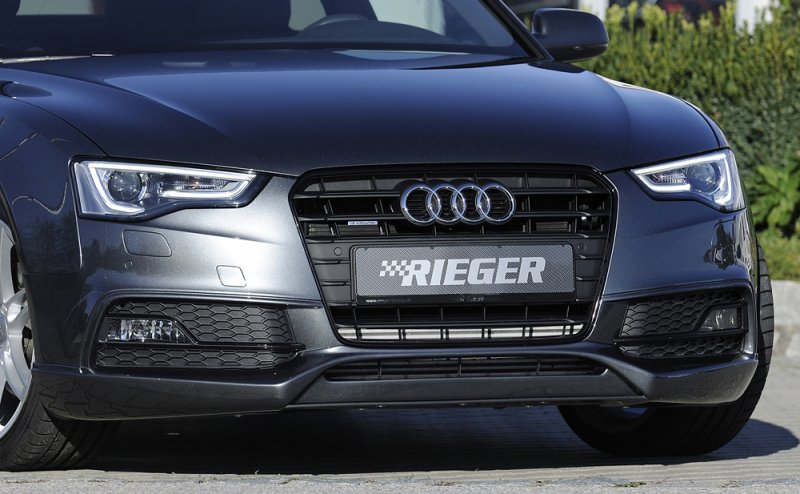 Rieger Spoilerlippe Audi A5 (B8/B81) 10.11-06.16 (ab Facelift) - 55468