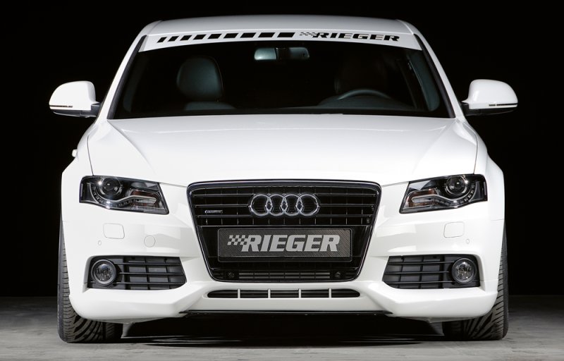 Rieger Spoilerlippe Audi A4 (B8/B81) 11.07-12.11 (bis Facelift) - 55501