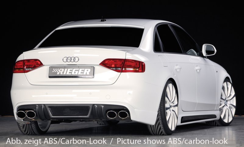 Rieger Heckschürzenansatz Audi A4 (B8/B81) 11.07-12.11 (bis Facelift) - 55512