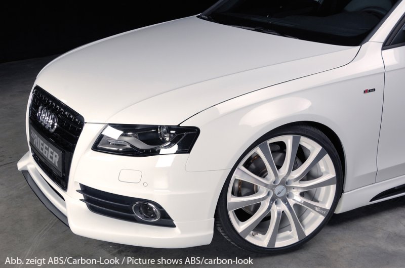 Rieger Spoilerschwert Audi A4 (B8/B81) 11.07-12.11 (bis Facelift) - 55521