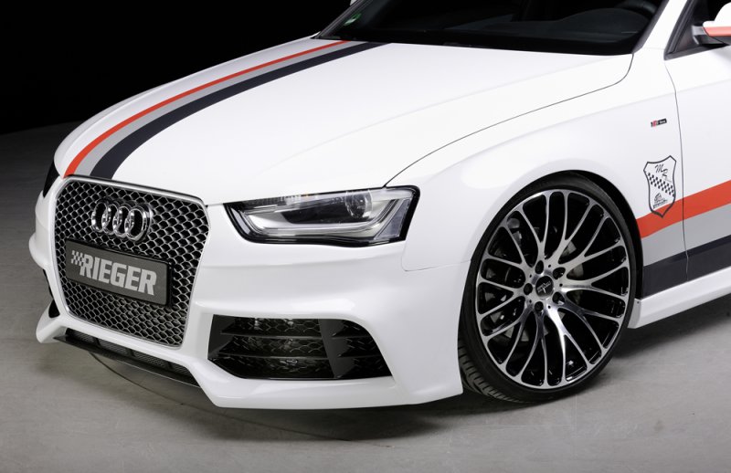 Rieger Spoilerschwert Audi A4 (B8/B81) 01.12- (ab Facelift) - 55548