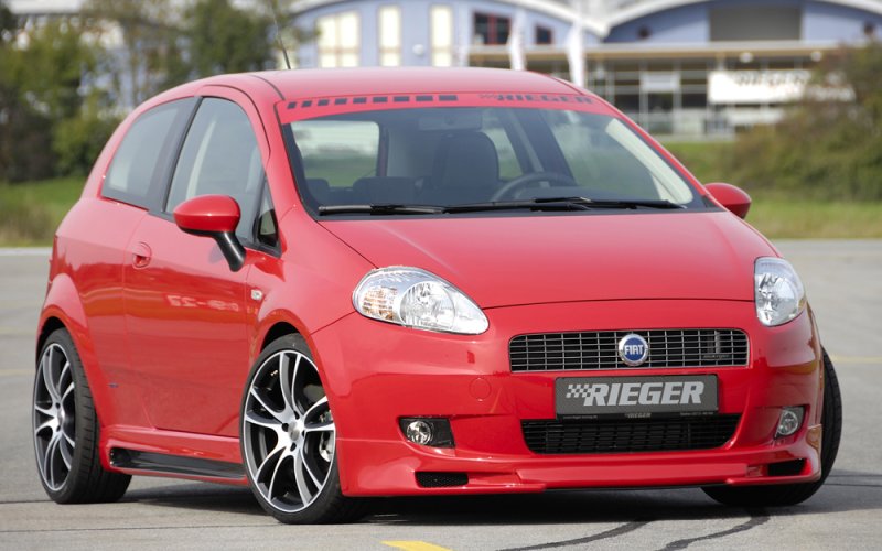 Rieger Spoilerlippe Fiat Grande Punto (199) 10.05- - 56040