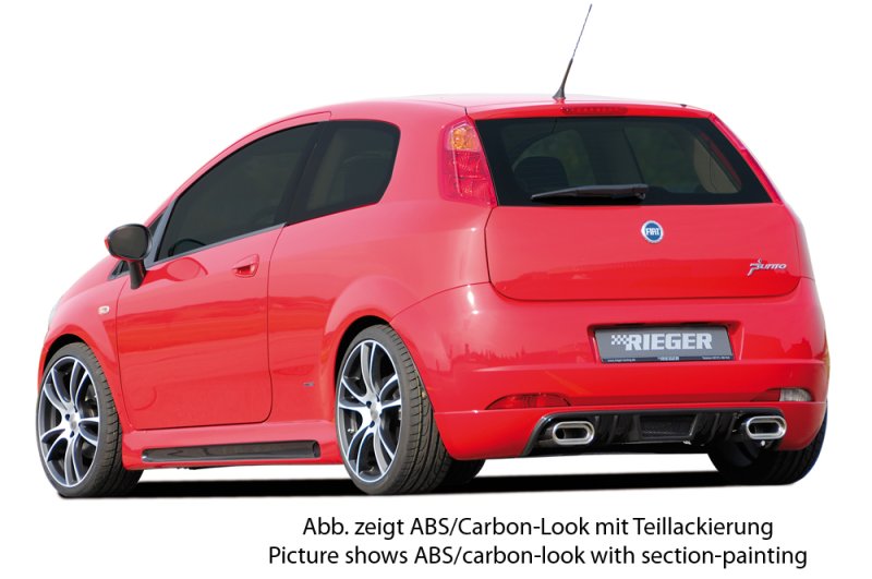 Rieger Heckansatz Fiat Grande Punto (199) 10.05- - 56048