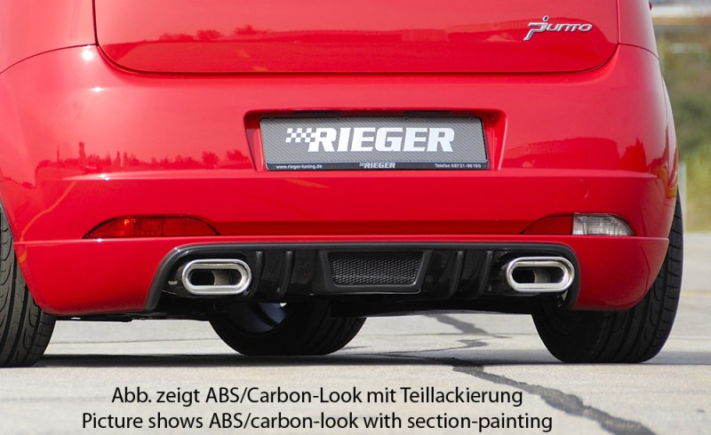 Rieger Heckansatz Fiat Grande Punto (199) 10.05- - 56048