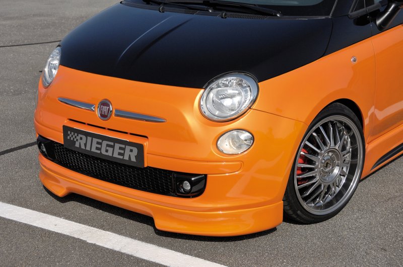 Rieger Spoilerlippe Fiat 500 (312) 10.07- - 56060