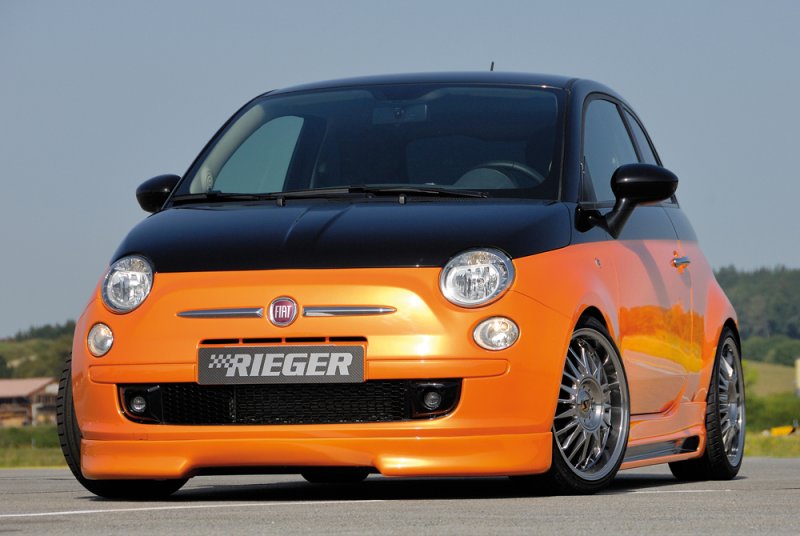 Rieger Spoilerlippe Fiat 500 (312) 10.07- - 56060