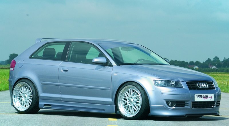 Rieger Spoilerlippe Audi A3 (8P) -05.05 (bis Facelift) - 56700