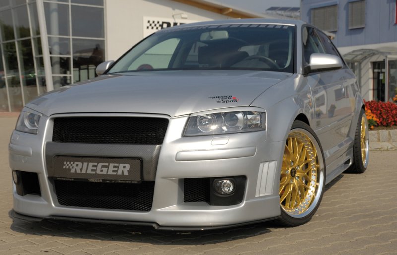 Rieger Spoilerstoßstange Audi A3 (8P) -05.05 (bis Facelift) - 56733