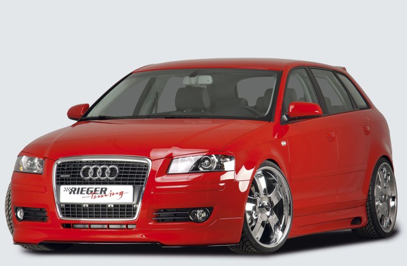 Rieger Spoilerlippe Audi A3 (8P) 06.05-06.08 - 56739