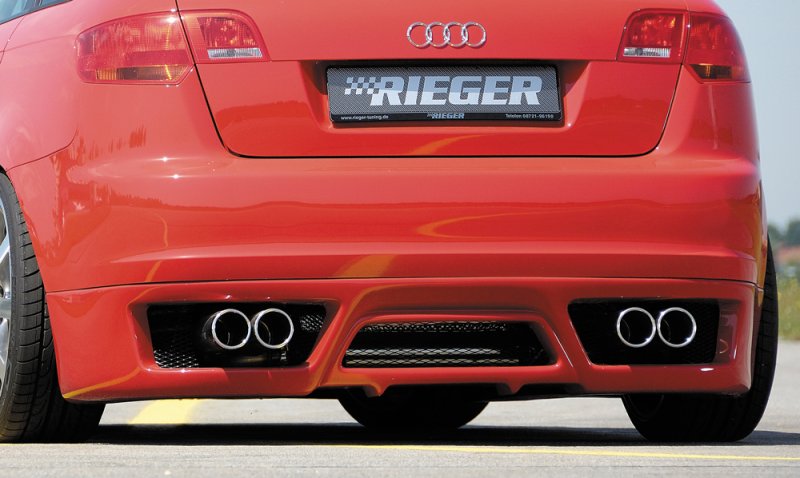 Rieger Heckansatz Audi A3 (8P) (bis Facelift) - 56742