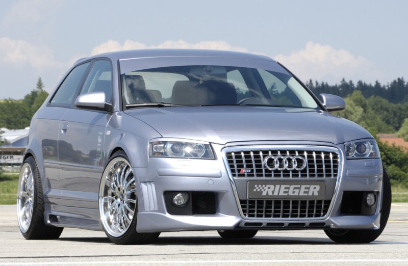 Rieger Spoilerstoßstange R-Frame Audi A3 (8P) -05.05 (bis Facelift) - 56751