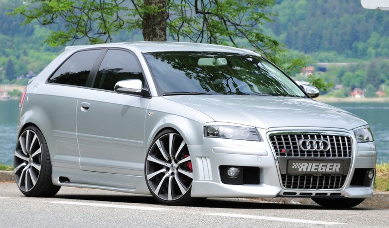 Rieger Spoilerstoßstange R-Frame Audi A3 (8P) -05.05 (bis Facelift) - 56751